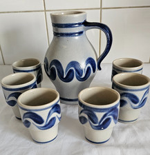 Weinkrug  (1 Liter) + 6 Becher