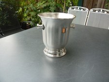 Sektkühler, Champagnerkühler, versilbert mit Anlaufschutz