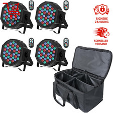 RGB LED Parstrahler 4er Set