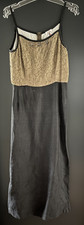 Damen Trachten Dirndl ärmellos Schwarz, Grün ca. Gr. 38 v. Salzburger Dirndl