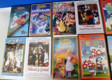 verschiedene Videokassetten