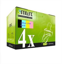 4x MWT Office Toner/Chip f�r