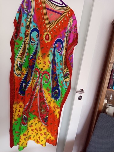 Sommerkleid kaftankleid aus - ,
