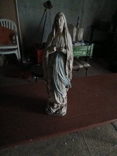 Marienfigur Madonna  aus  Gips