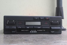 Oldtimer BECKER AVUS CASSETTE Autoradio mit Kassette DEFEKT!