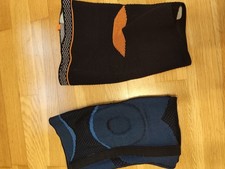 Sparlastic 2 Bandagen Knie Schoner Links Blau Gr. 6