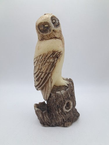 Alte kerze eule wachsfigur - kerze,