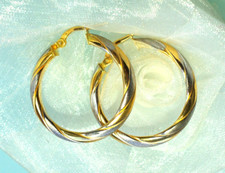 Creolen 750 gelbgold - creolen,