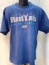 90er Tshirt Levis Levi’s Strauss Jeans Classic Red Tab selten USA Vintage Gr. L