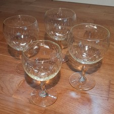 4 Weingläser · Bohemia ·