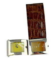 Konvolut 2 Uhren Roberto Cavalli Quarz Damen rechteckige Form neu funktionieren