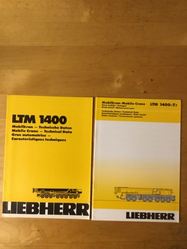 Liebherr mobilkran ltm 1400 - 1400, u