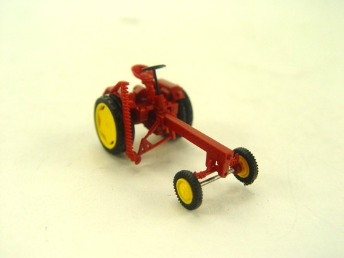 Traktor mit mähbalken - traktor, 09