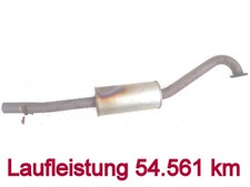 Ford Fiesta VI JA8 (ab 2013) 1.0 Auspuff Mittelschalldämpfer