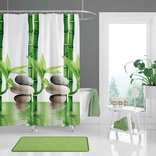 Bambus mit stein - stein, textil