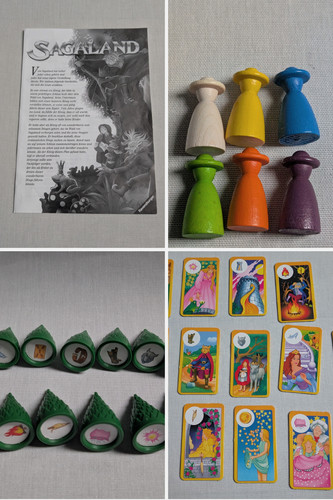 Ravensburger sagaland 1994 - ravensburger,