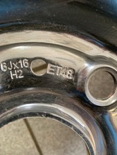 Winterreifen-Satz  205/55R16  auf Stahlfelge 6 Jx16 H 2  ET48 / VW Golf 7