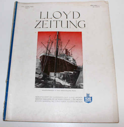 Norddeutscher lloyd zeitung - norddeutscher,