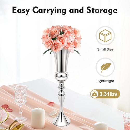 Vase metallvase silber - vase,