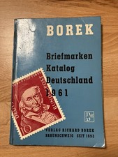 BOREK BRIEFMARKEN KATALOG 1961