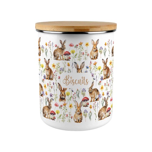 Wild meadow kaninchen keksdose - meadow,