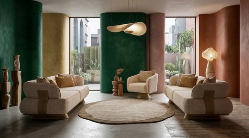 Couchgarnitur modern beige - couchgarnitur,