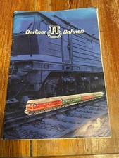 Berliner TT Bahnen BTTB Katalog mit Preisliste