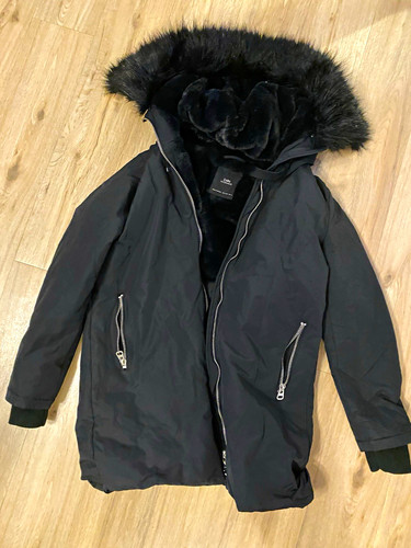 Zara damen parka schwarz - damen,