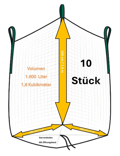 Stück woodbag big - 10,