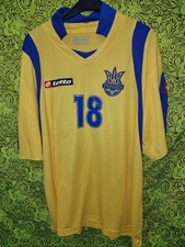 original Spielertrikot Trikot Nationalteam Ukraine 18 matchworn b0143