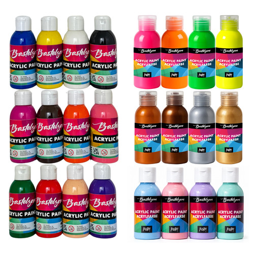 Acrylfarben set 24 - acrylfarben-set, 6-12-24