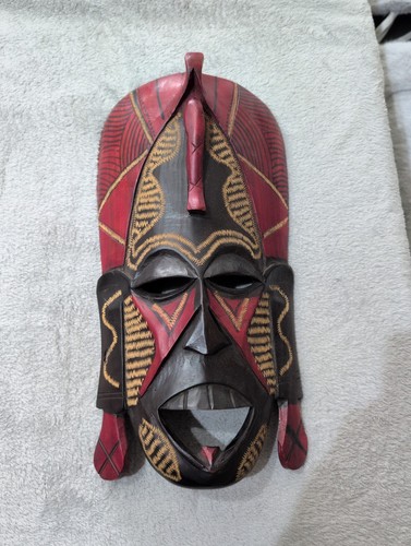 Vintage holzmaske afrika kenia - vintage,
