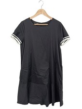 CINQUE A-Linien Kleid Damen Kleid Gr. DE 40 schwarz Casual-Look