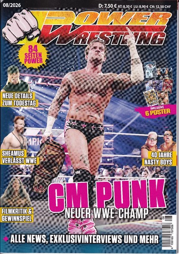 Power wrestling magazin august - power,