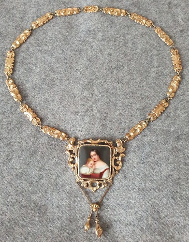 Biedermeier collier gold - biedermeier, 14