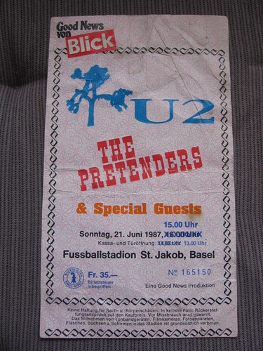 Ticket stub unused basel - stub,