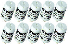 10x S10 STARTER 4-65 Watt PHILIPS Neonlampe Neonröhre Singelbetrieb