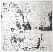 Alfred Hrdlicka, Haarmann-Zyklus I, 1966, Grafik, Ätzung, signiert