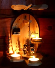 Teelicht Wand / Tisch -