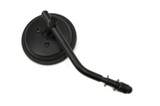 Custom Spiegel rund schwarz