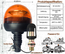 Rundumleuchte orange
