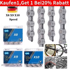 KMC 8/9/10/11/12 fach Fahrrad Kette L/EL/SL MTB Rennrad Ketten Für Shimano