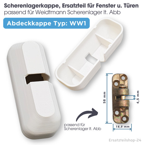 Abdeckkappen fenster - abdeckkappen, f.
