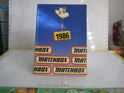 Matchbox katalog 1986 - matchbox,