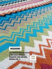 Teppich MISSONI Bad Küche etc. cm. 90 x 60 doppelseitig schwer 1300 gr/qm