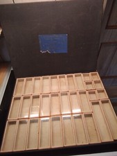 ALTE GROSSE BOX ORGINAL DROGEN SAMMLUNG SCHACHTEL BOX gesamt 50x38cm