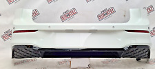 Original VW Golf 8 VIII R-Line Limousine Facelift Stoßstange Stoßfänger hinten