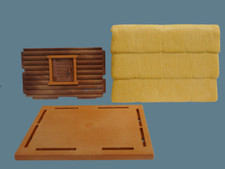 Playmobil 3638 Blockhütte Ersatzteile Dach Wand Bodenplatte