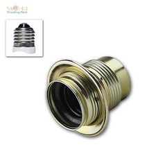 Metall-Fassung E27 Messing