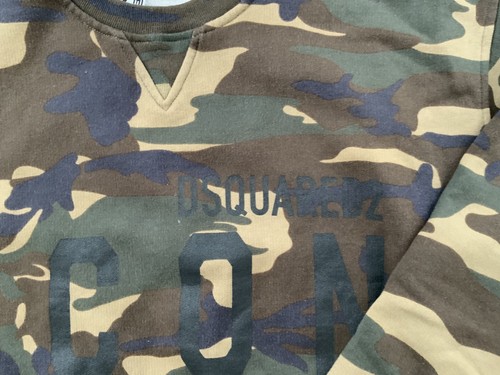 Dsquared2 pullover camouflage - dsquared2,